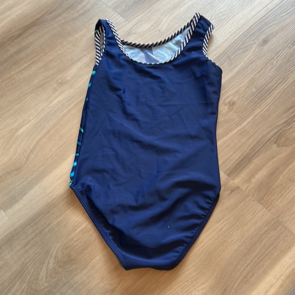 blue leotard - Picture 2 of 3